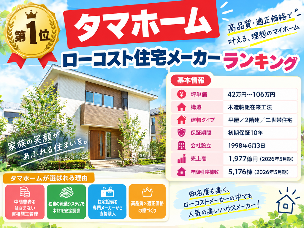 1st Place: Tama Home
