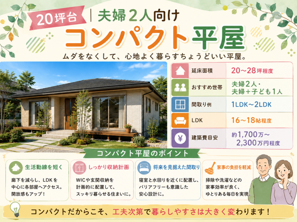 20-Pyeong Range | Compact Single-Story Home for a Couple