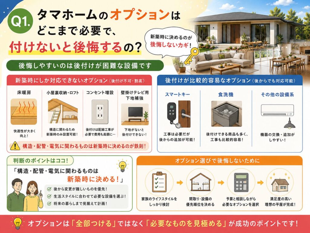 Q1. To what extent are Tamahome's optional upgrades necessary, and will I regret it if I don't get them?