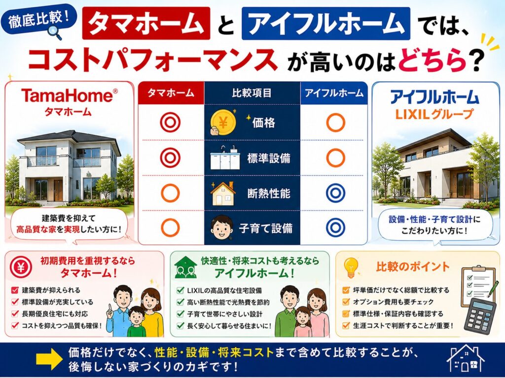 Q2. Which offers better cost performance, Tama Home or Aiful Home?