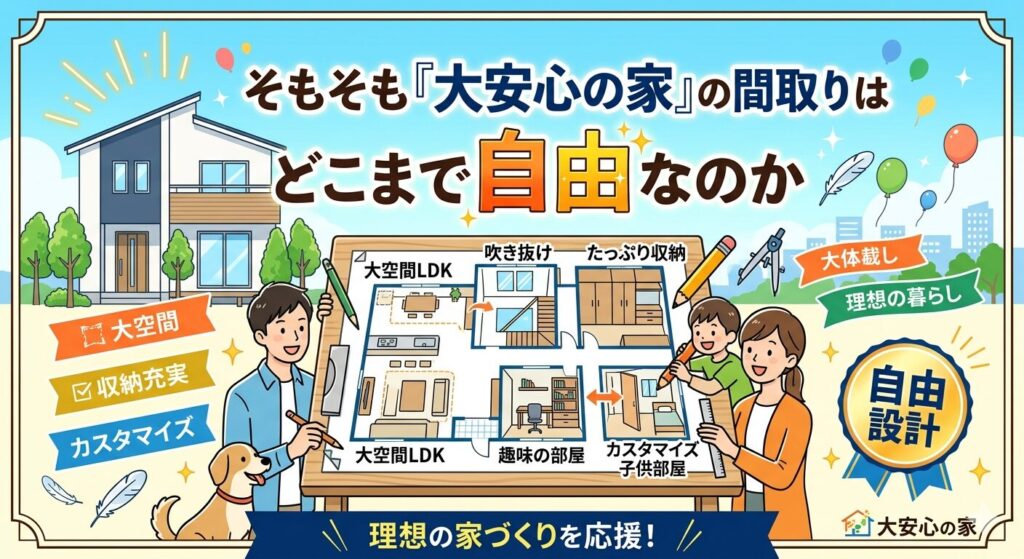 To begin with, how much freedom is there in the floor plan of the "House of Great Peace of Mind"?