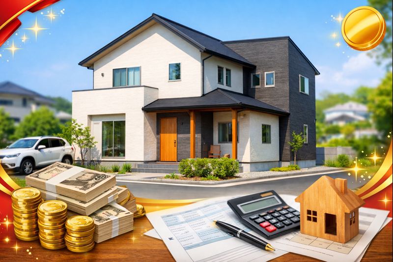 Introducing the total cost of building with Aiful Homes using an example