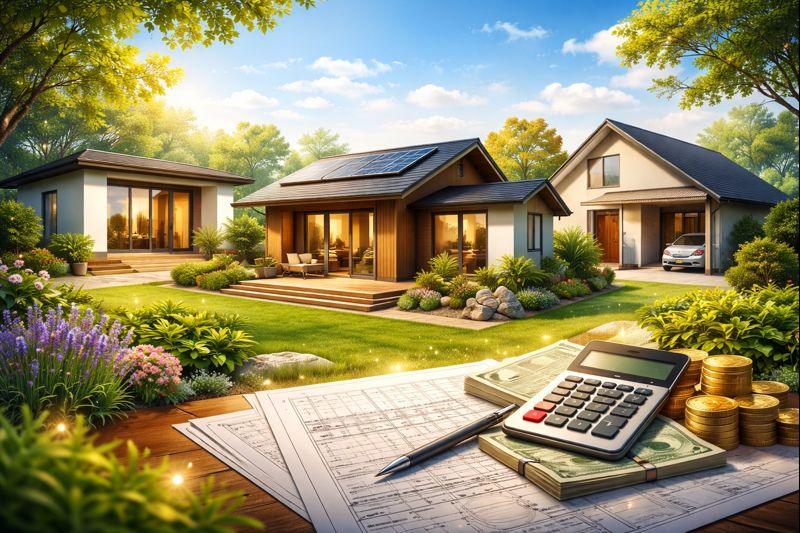 Aqura Home construction examples and costs