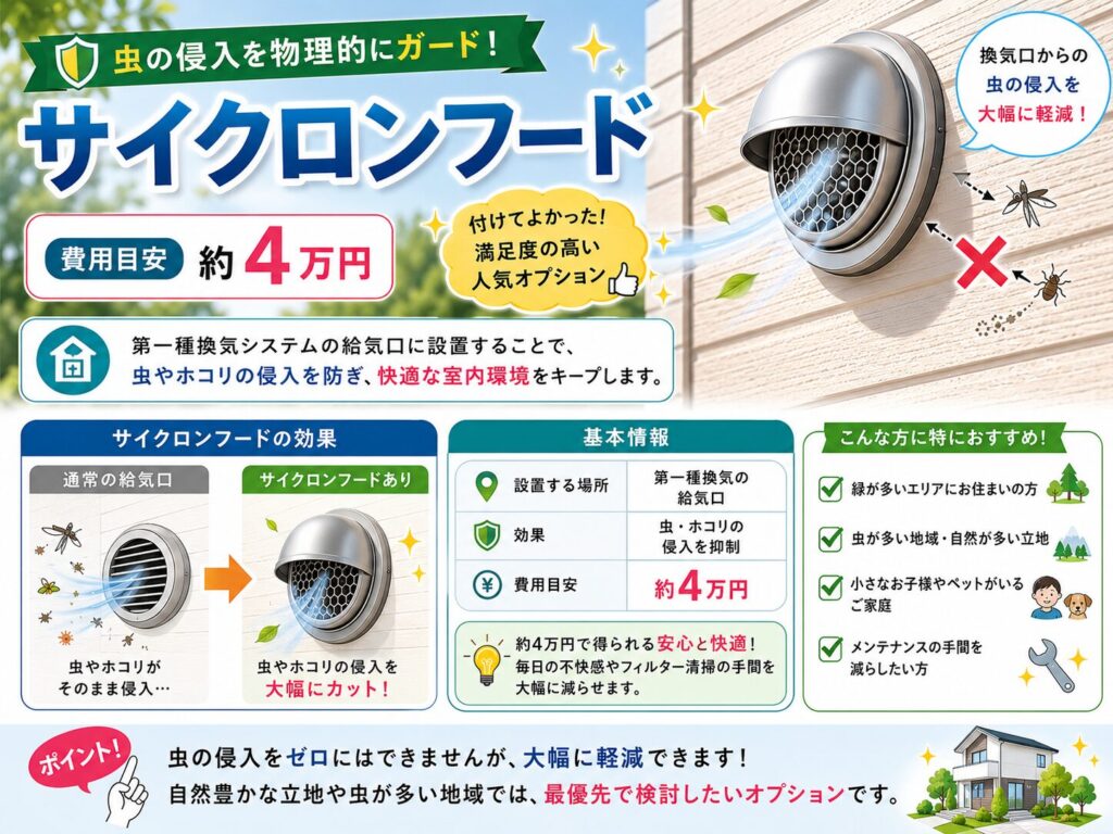 Cyclone Hood (approx. 40,000 yen)
