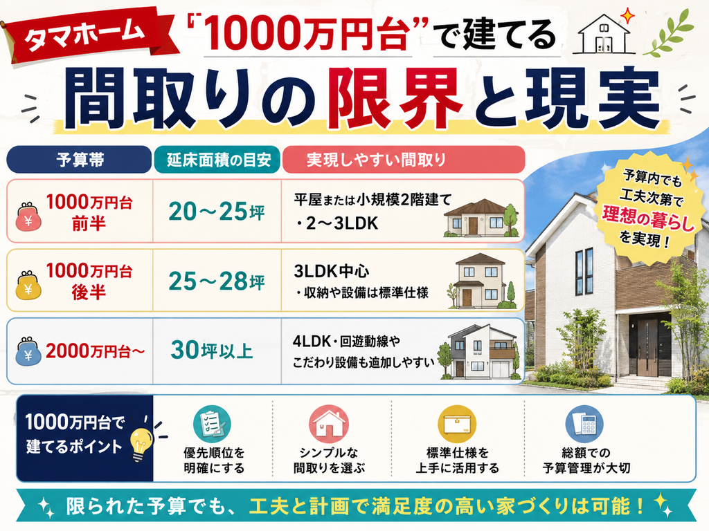 Tamahome’s "10-Million-Yen Range" Homes: The Limits and Realities of Floor Plans
