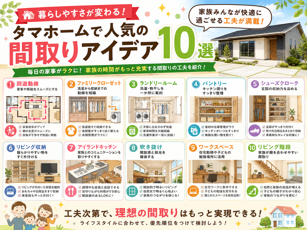 10 Popular Floor Plan Ideas from Tamahome