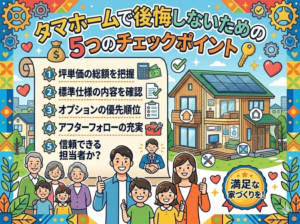 Five checkpoints to avoid regrets when choosing Tama Home