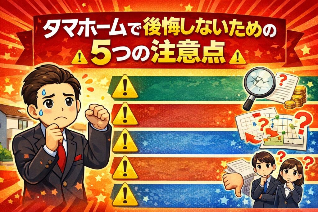 Five things to keep in mind to avoid regrets when choosing Tama Home