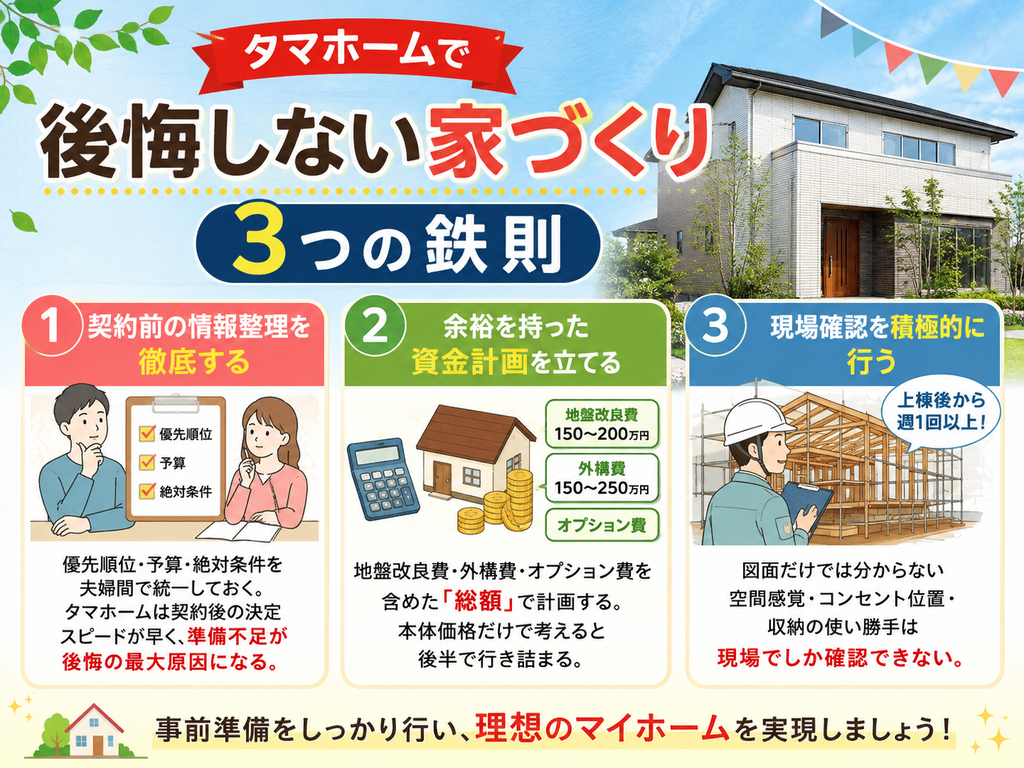 3 Golden Rules for Building a Home with Tamahome Without Regrets