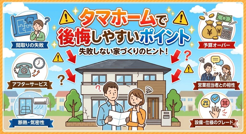 Points that people often regret when choosing Tama Home