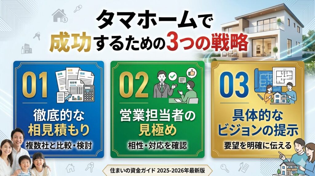 Three strategies for success at Tama Home