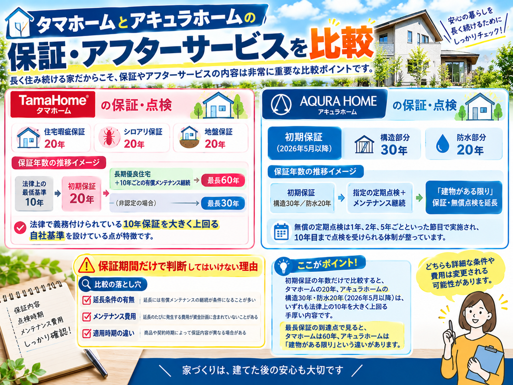 Comparing Warranty and After-Sales Service: Tamahome vs. Aqura Home