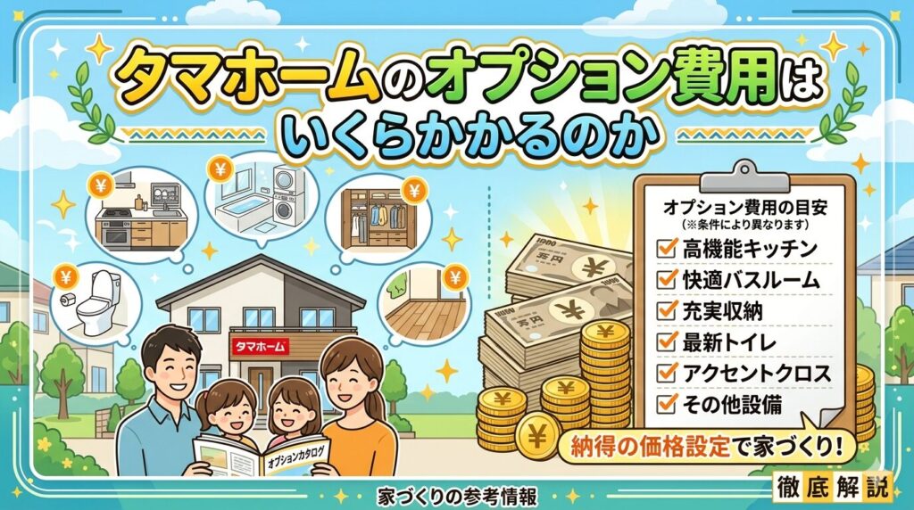 How much do the optional services at Tama Home cost?