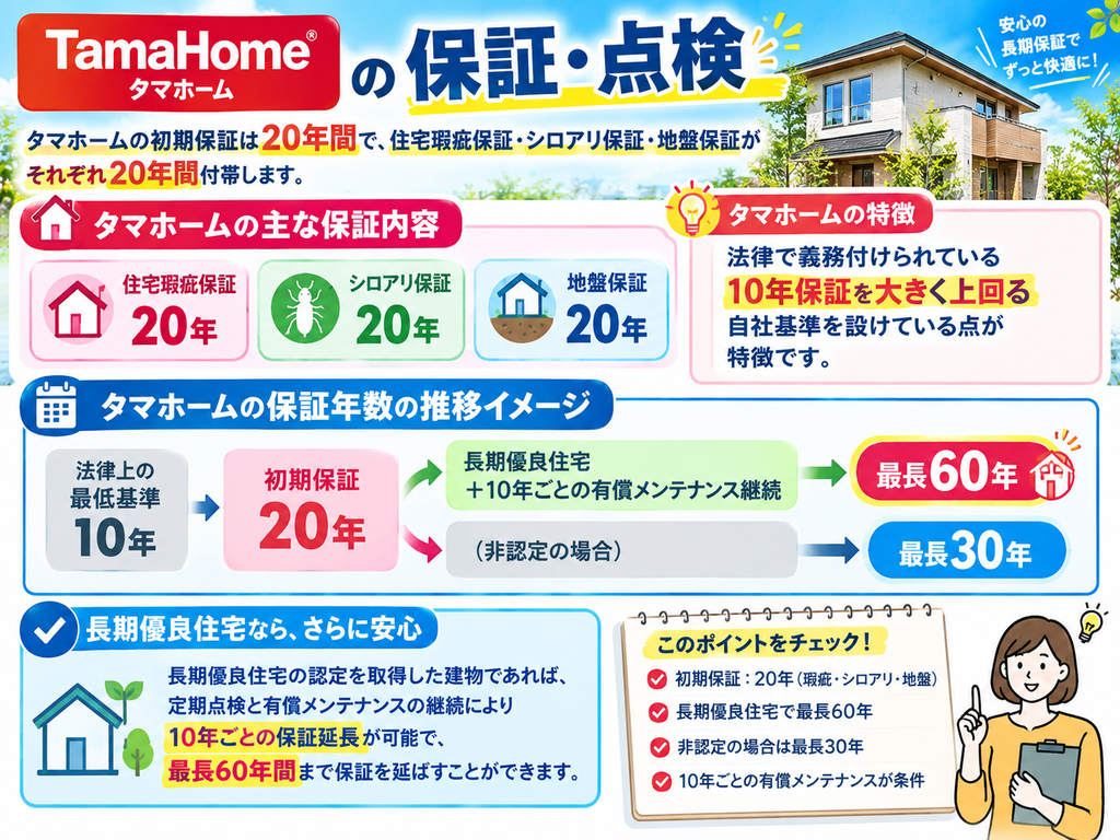 Tamahome Warranty and Inspections