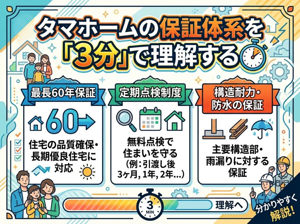 Understand Tama Home's warranty system in 3 minutes.