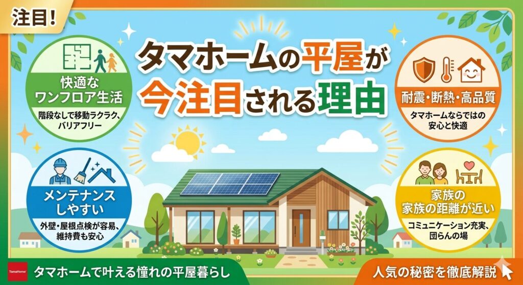 Why Tama Home's single-story houses are attracting attention now