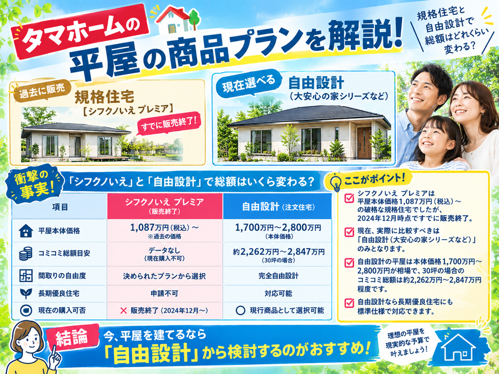 An overview of Tamahome's single-story home plans!