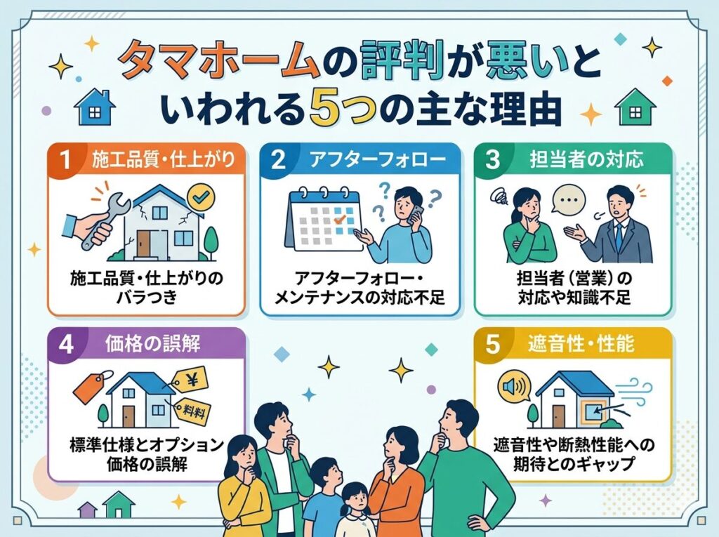 Five main reasons why Tama Home has a bad reputations