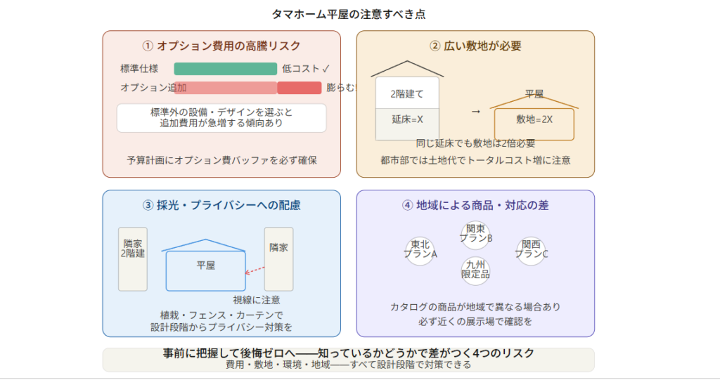 Points to note when choosing a single-story house from Tama Home
