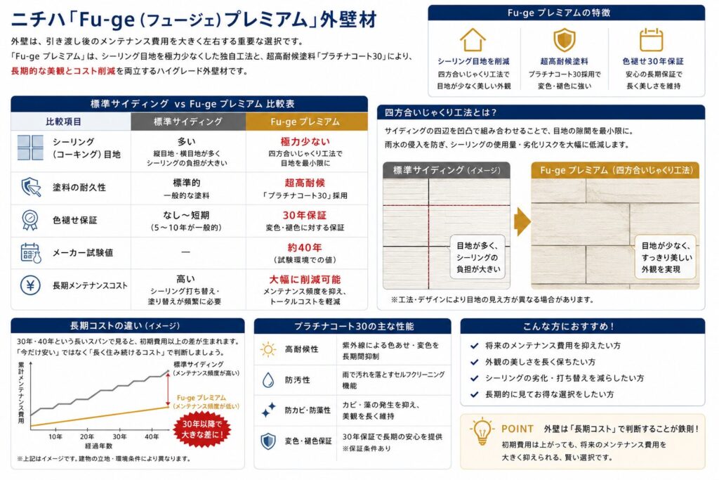 Nichiha "Fu-ge Premium" exterior wall material
