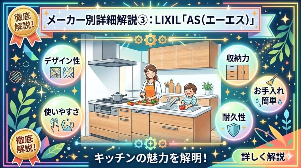 Detailed explanation by manufacturer ③: LIXIL "AS"