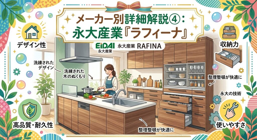 Detailed explanation by manufacturer ④: EIDAI Sangyo "Raffina"
