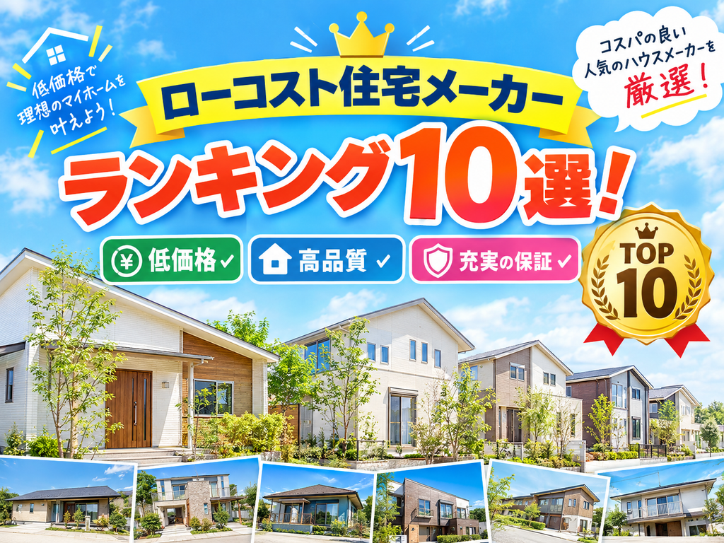 Top 10 Low-Cost Home Builders!