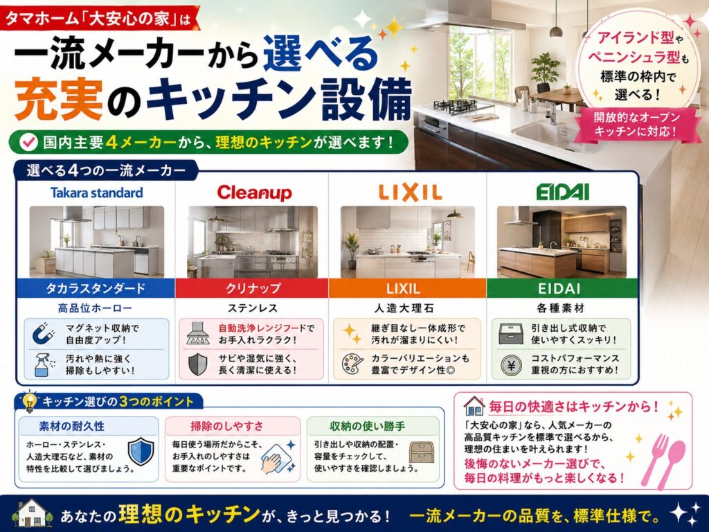 A wide range of kitchen fixtures to choose from, featuring top-tier manufacturers.
