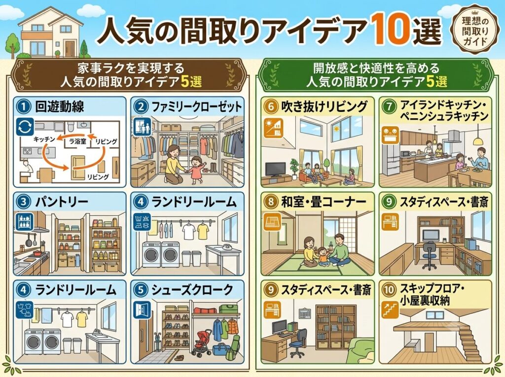 10 Popular Floor Plan Ideas