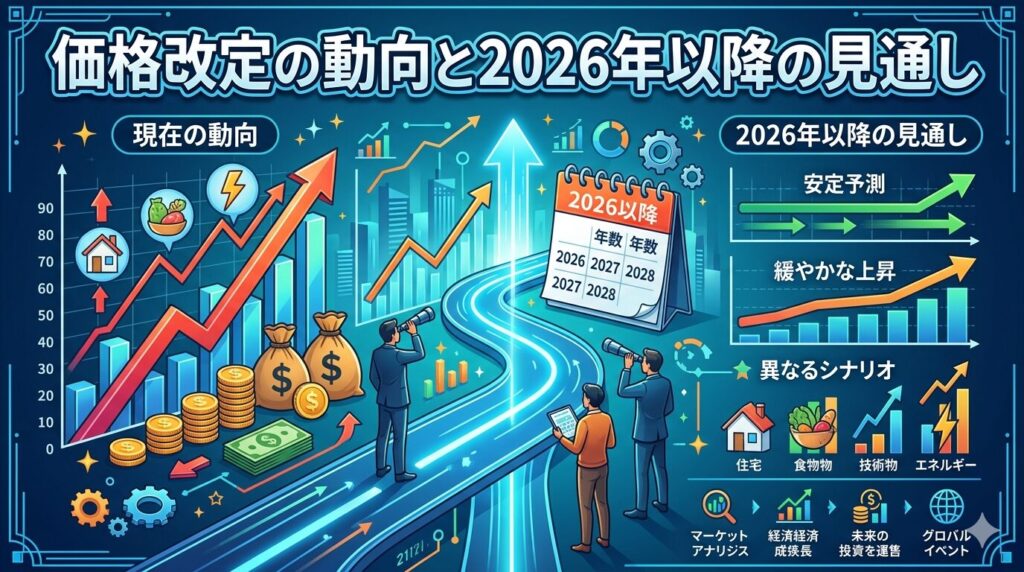 Price revision trends and outlook for 2026 and beyond