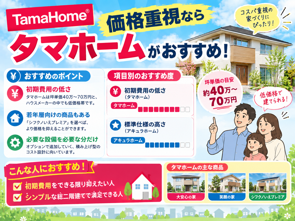 If price is your priority, I recommend Tama Home.
