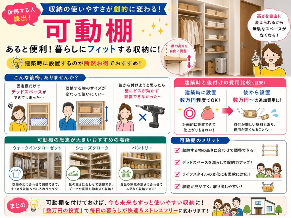 movable shelf