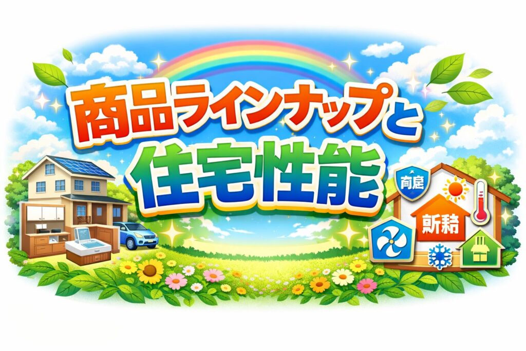 Product lineup and housing performance