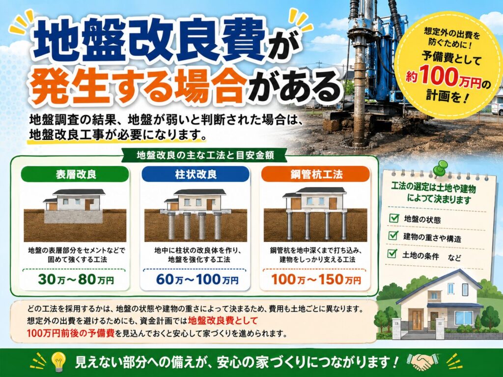 Soil improvement costs may be incurred.
