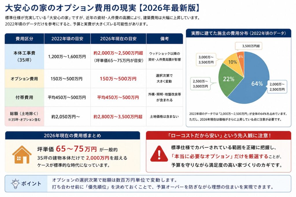 The reality of optional costs for the "Great Peace of Mind Home" [Latest 2026 Edition]