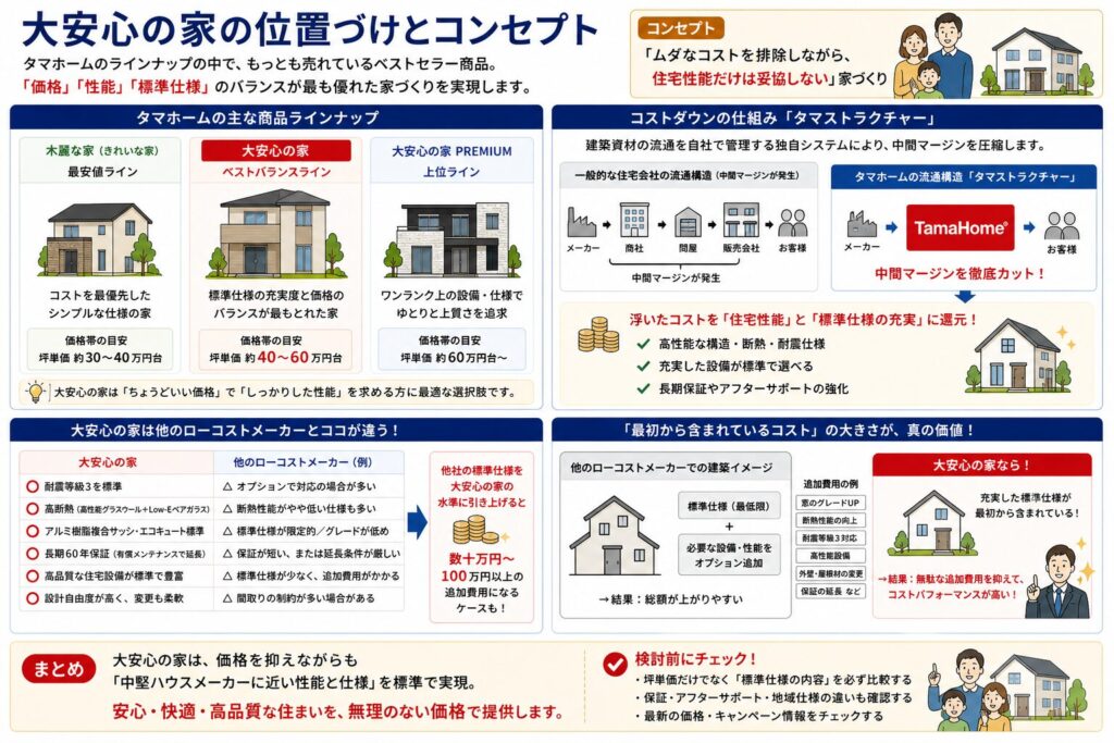 The positioning and concept of the "House of Great Peace of Mind"