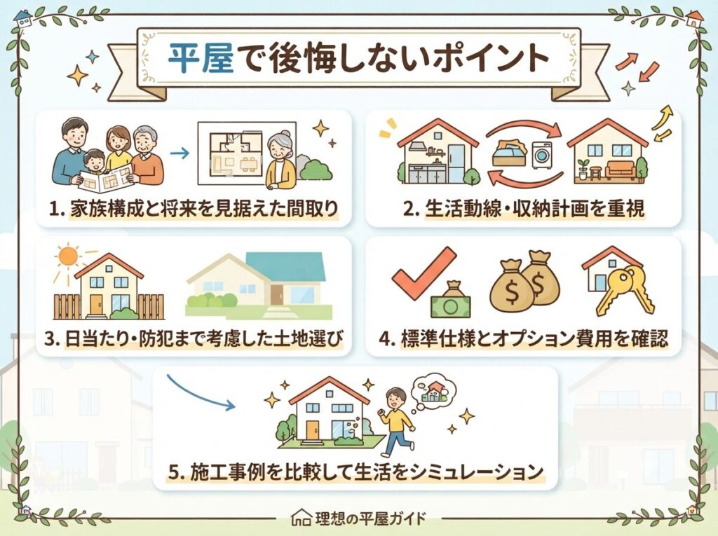 Key Points to Avoid Regrets When Building a Single-Story House