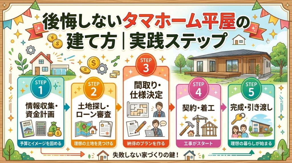 How to build a Tama Home single-story house without regrets | Practical steps
