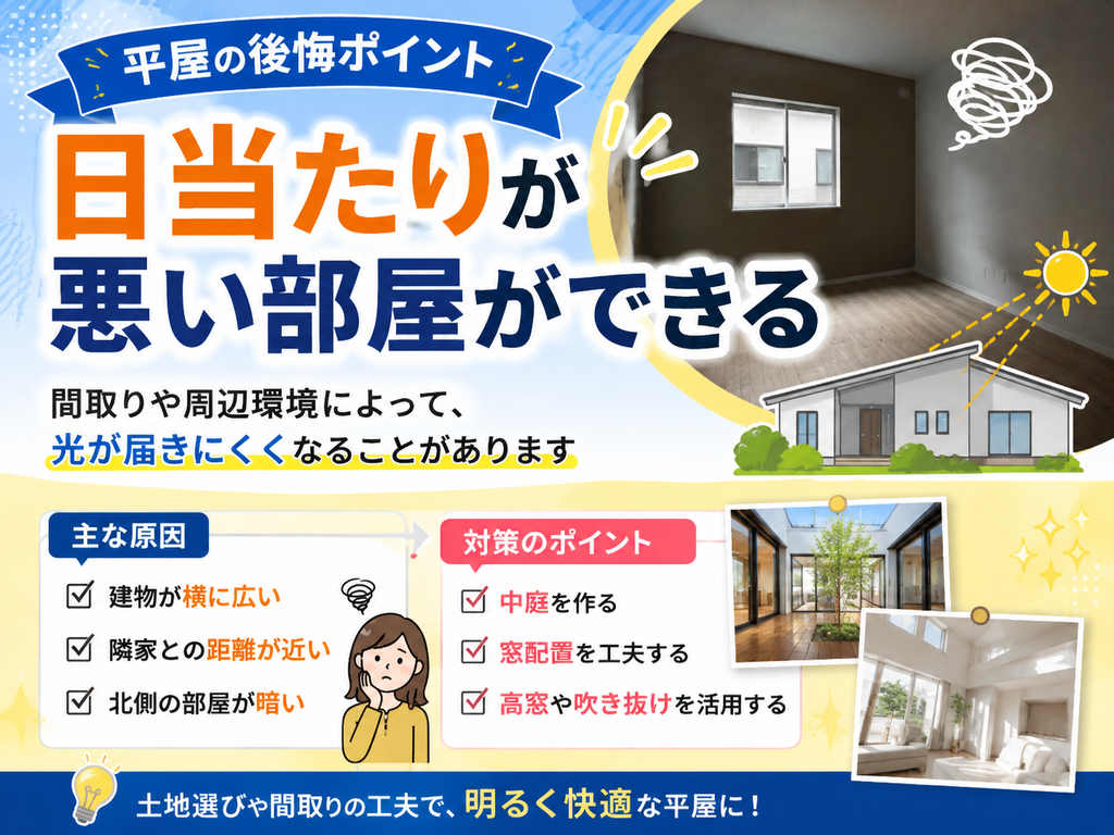 It results in a room with poor natural light.