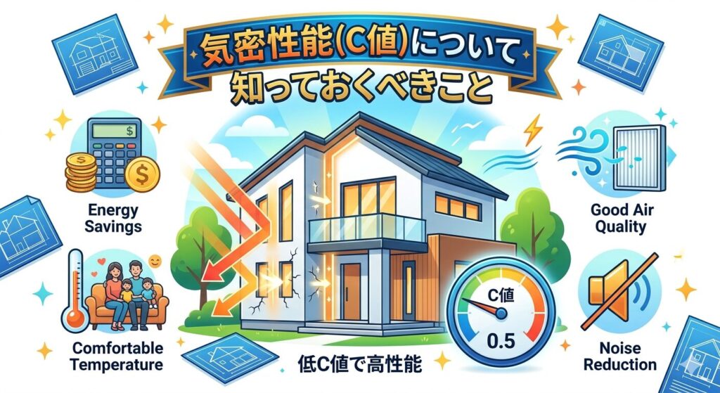 Things you should know about airtightness performance (C value)