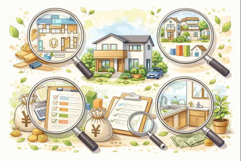 Key points for keeping the price of a custom-built home under 20 million yen