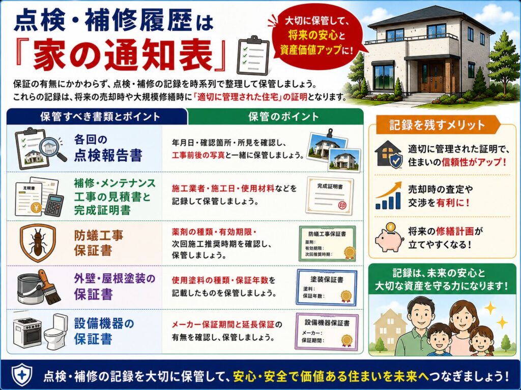 Inspection and repair history is like a "report card for your home."