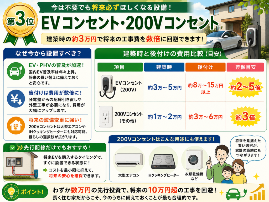 3rd Place: EV Outlet / 200V Outlet