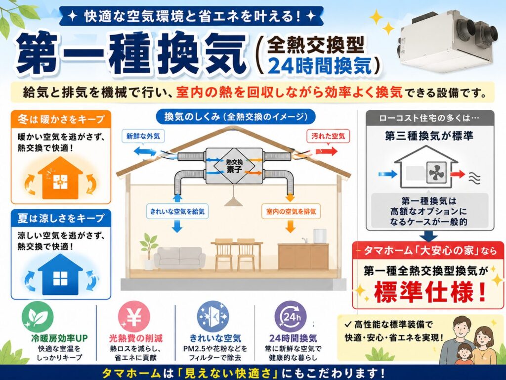 Class 1 Ventilation (Total Heat Exchange 24-Hour Ventilation)