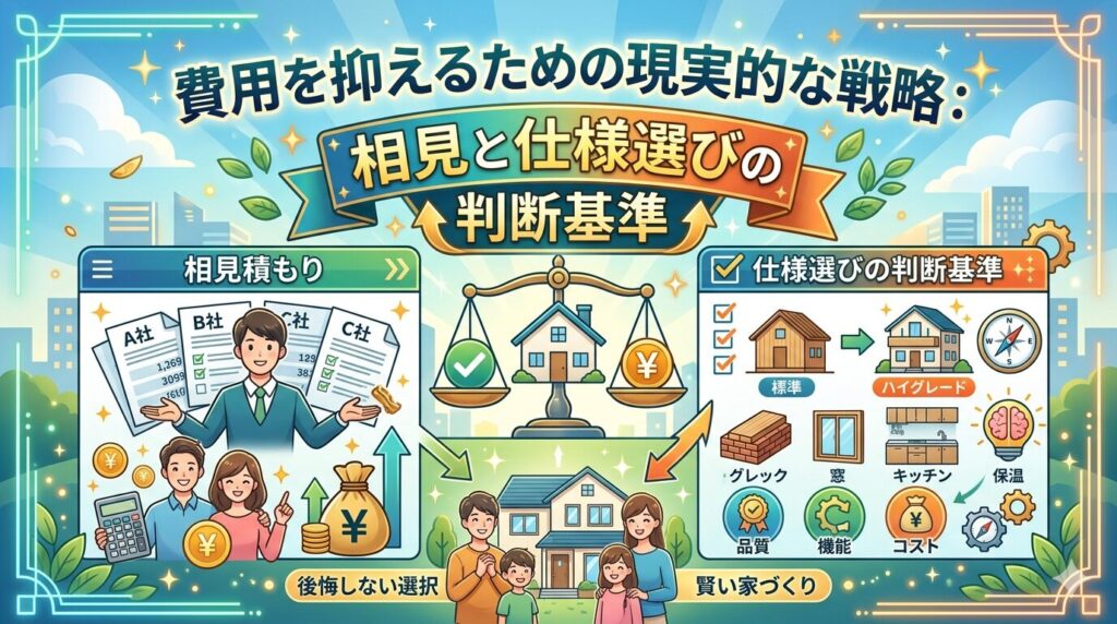 Realistic strategies for reducing costs: Criteria for obtaining multiple quotes and selecting specifications